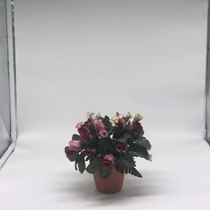 Faux potted florals